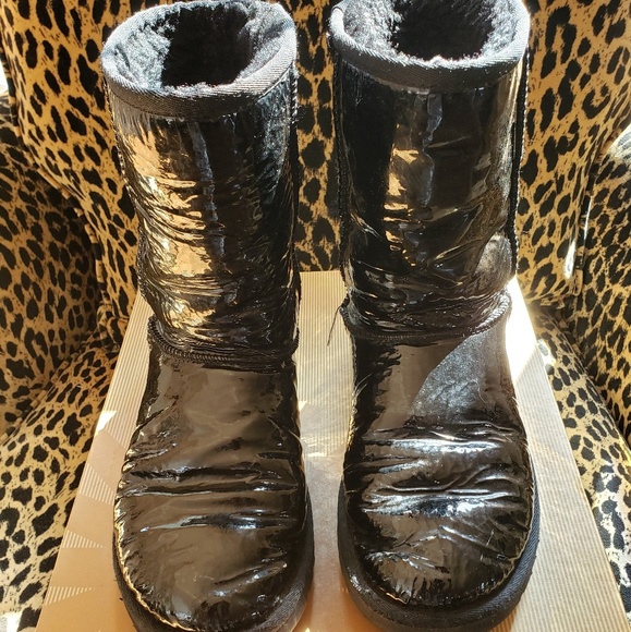 patent leather uggs